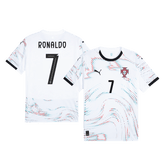 Portugal RONALDO #7 Away Soccer Jersey 2025